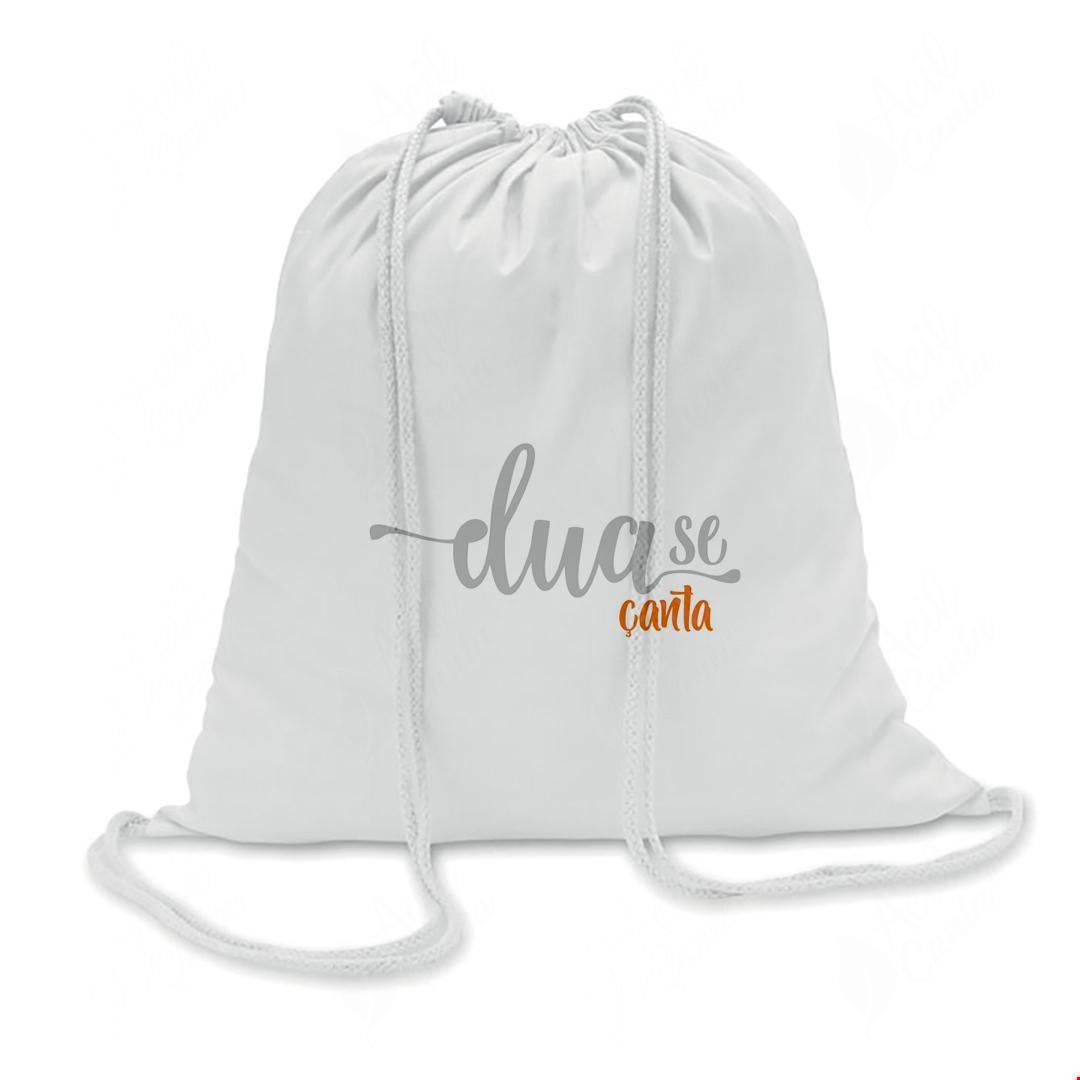 Ipli Büzgülü Ham bez Çanta