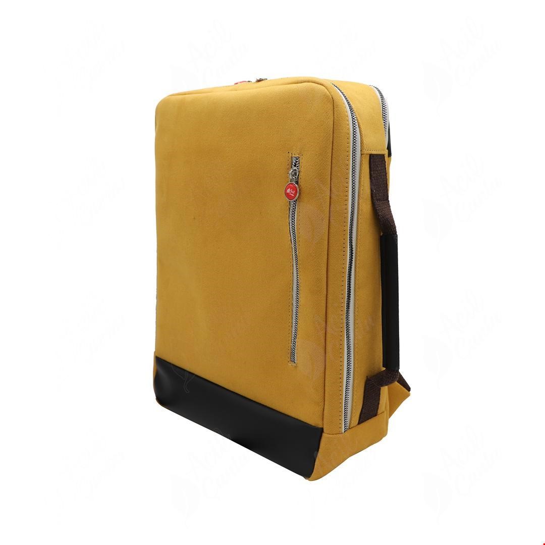 Hardal Kanvas Çantası